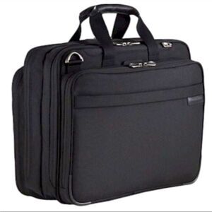 BRIGGS & RILEY Nylon Laptop Messenger Bag Shoulder Strap Briefcase luggage